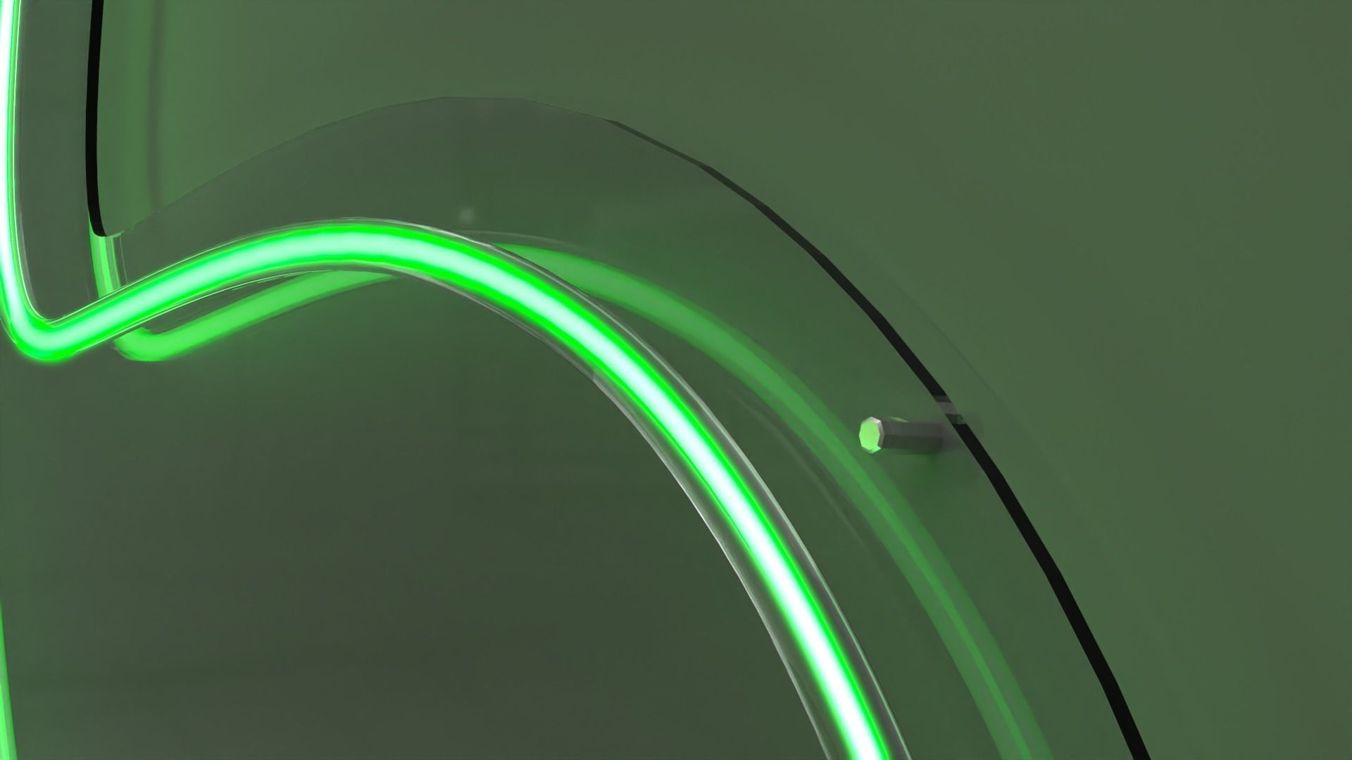 Dinosaur - Neon Sign 3D model_4