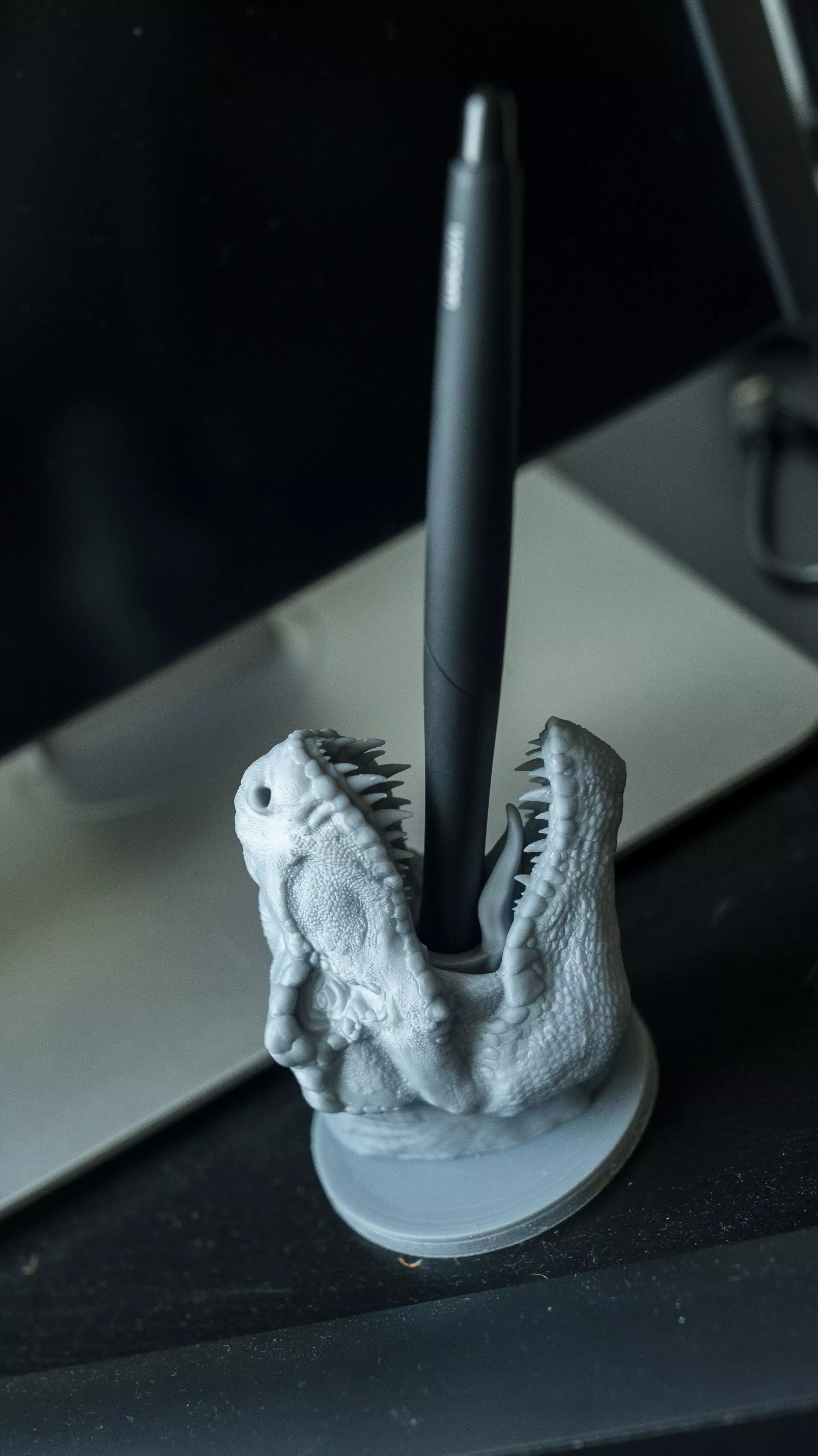 T-Rex - Wacom Pen Holder  3D print model_0