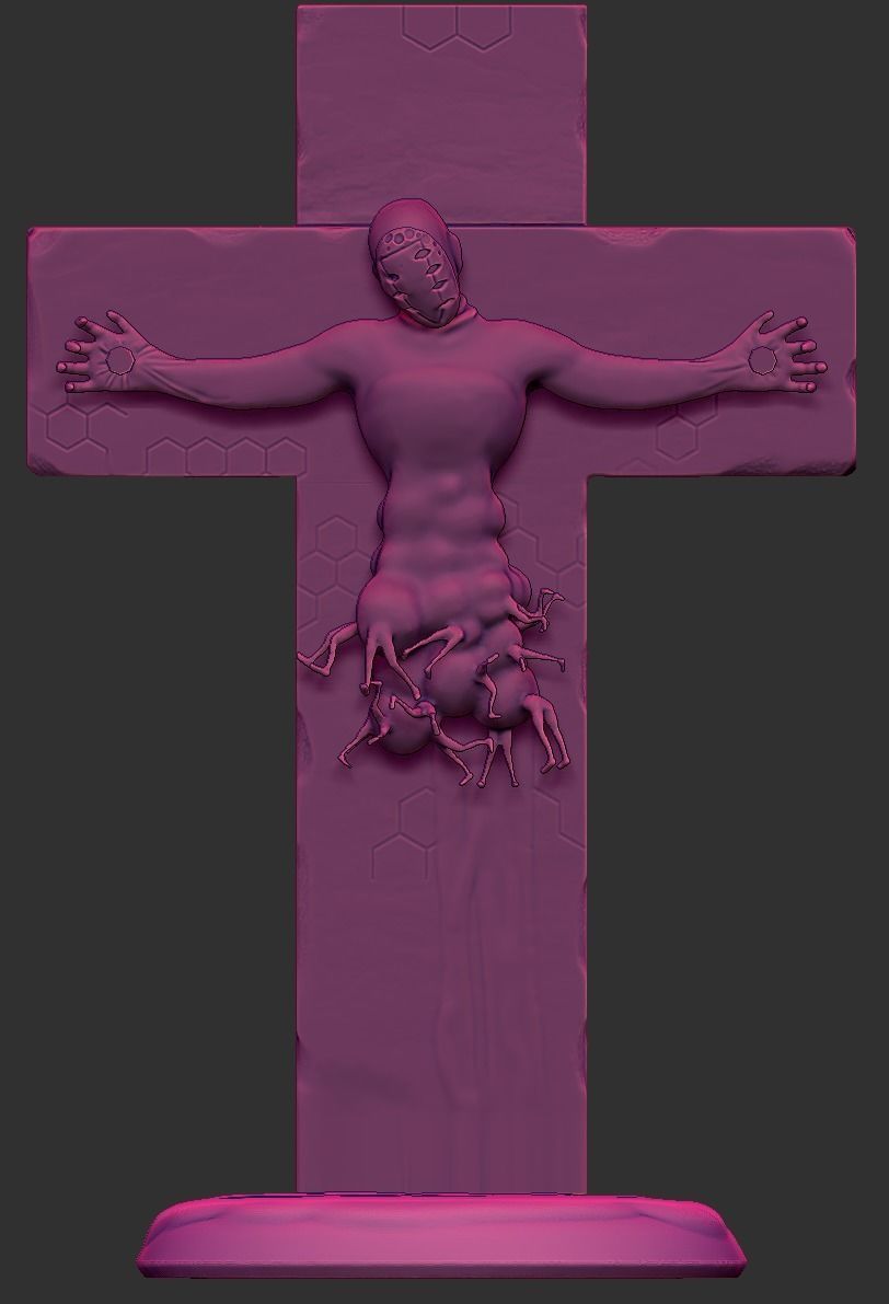 Lilith Pen Holder 3D print model_6