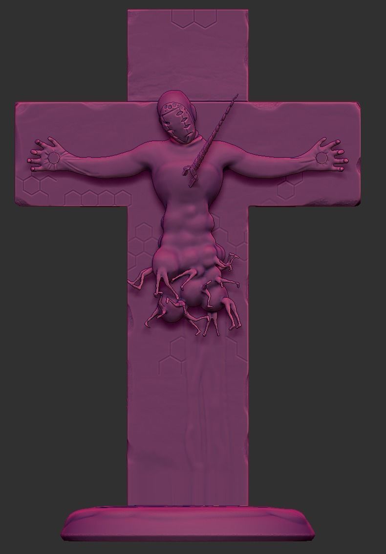 Lilith Pen Holder 3D print model_5