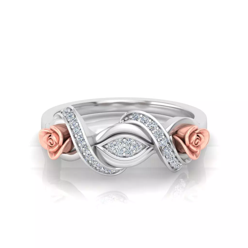 ring rose 3D model