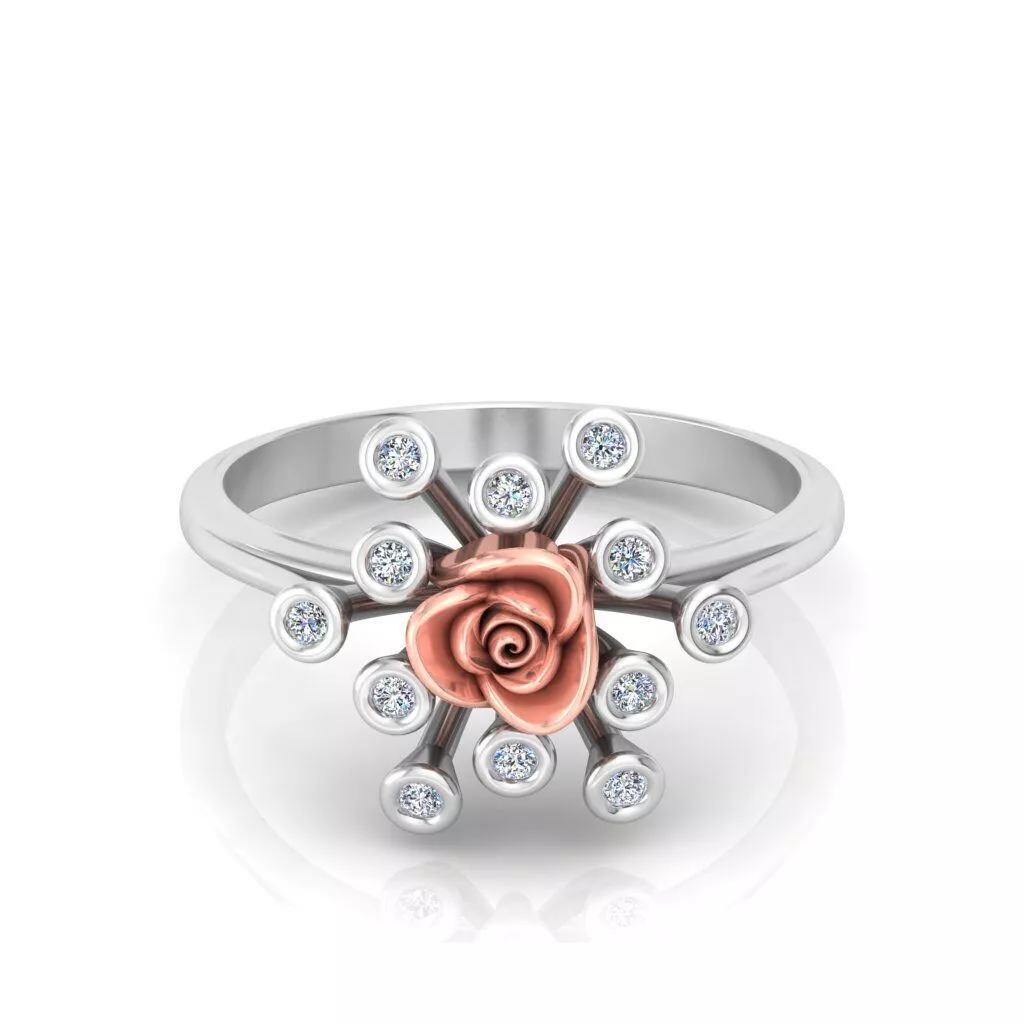 ring rose 3D model