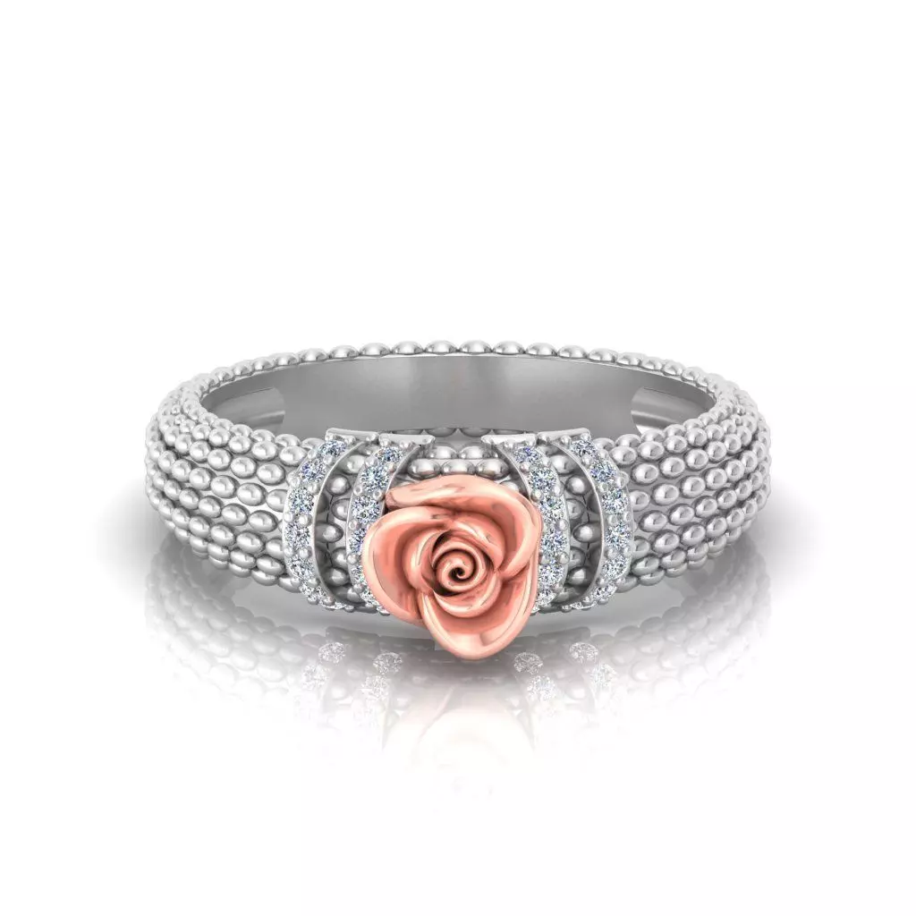 ring rose 3D model_0