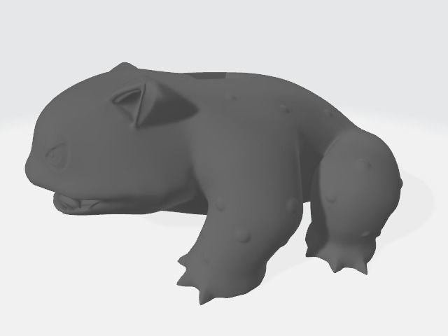 Pokemon Venusaur 3D Model for 3D Printing Free 3D print model_4