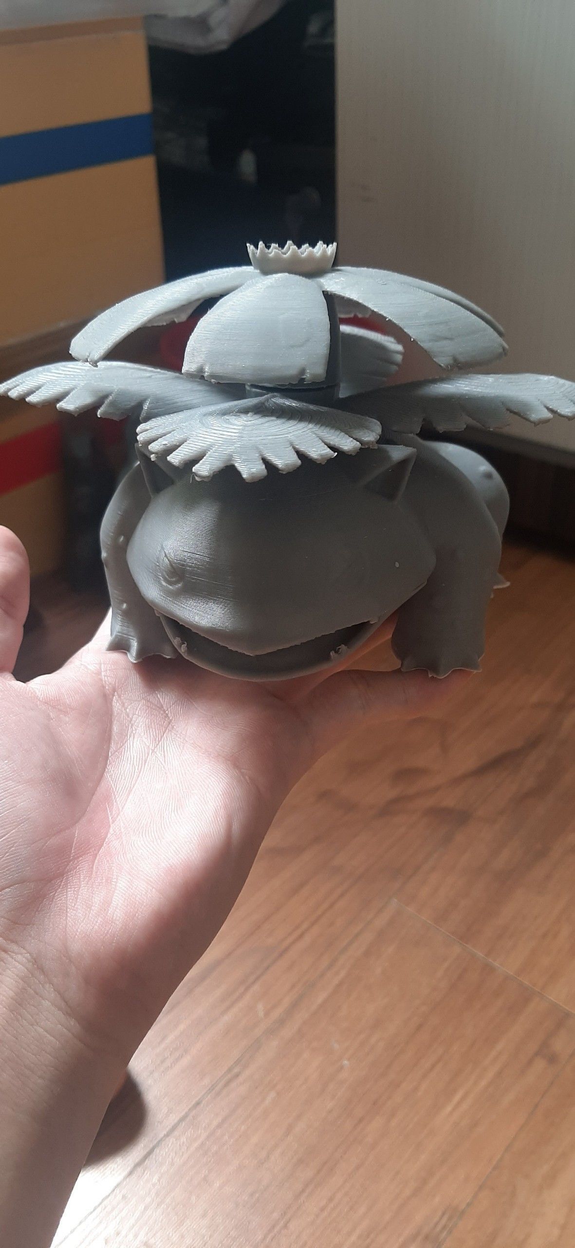 Pokemon Venusaur 3D Model for 3D Printing Free 3D print model_9