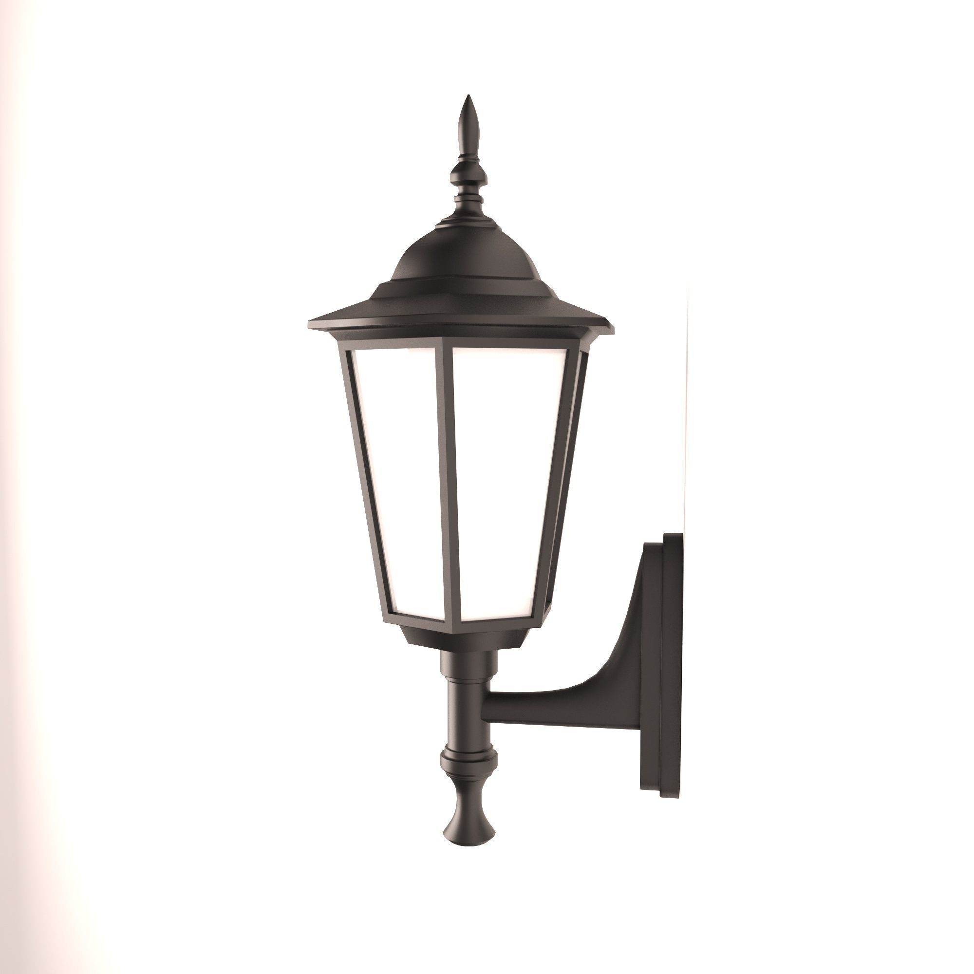 lamp 3d model outdoor 3D model_2