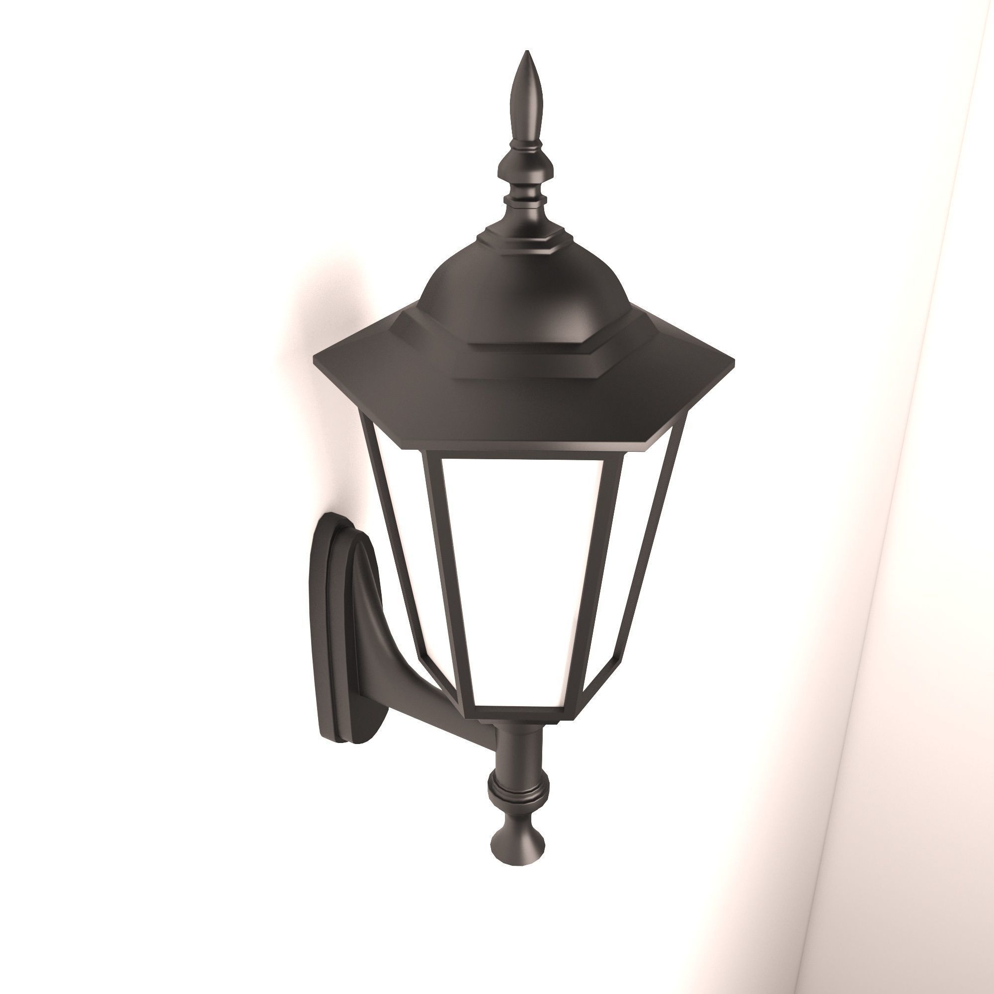 lamp 3d model outdoor 3D model_3
