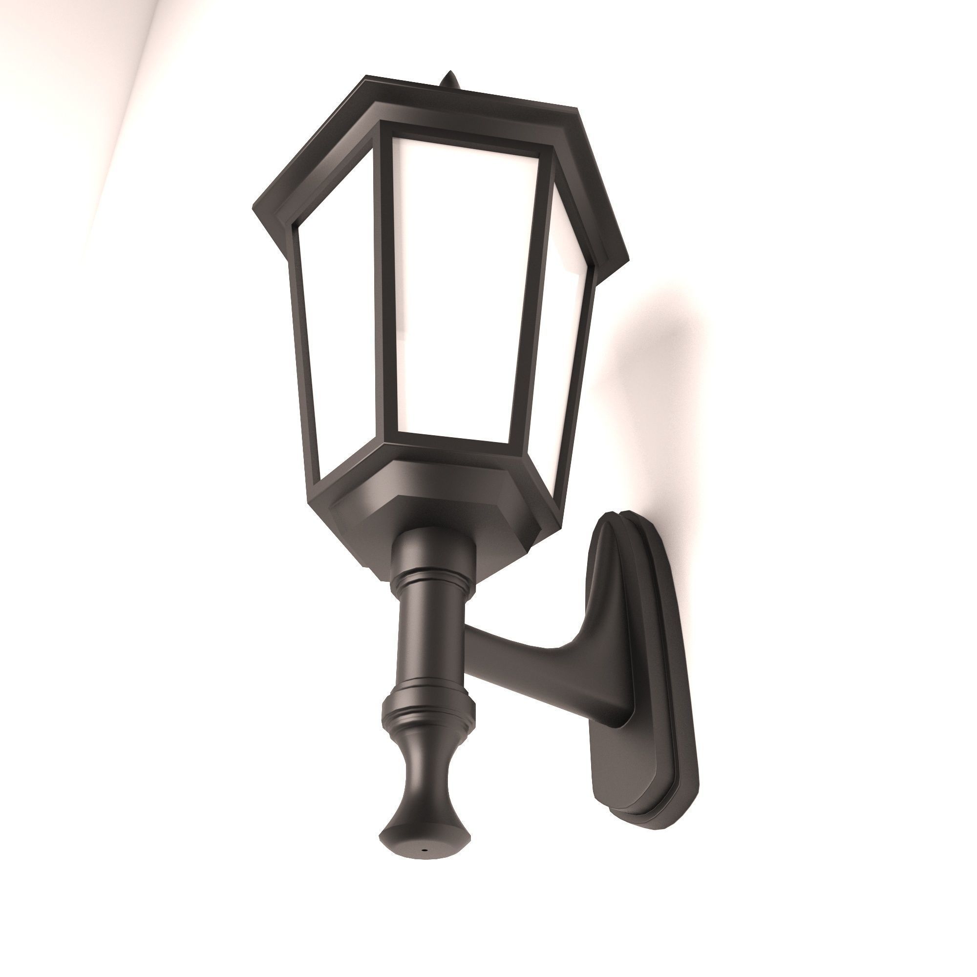 lamp 3d model outdoor 3D model_4