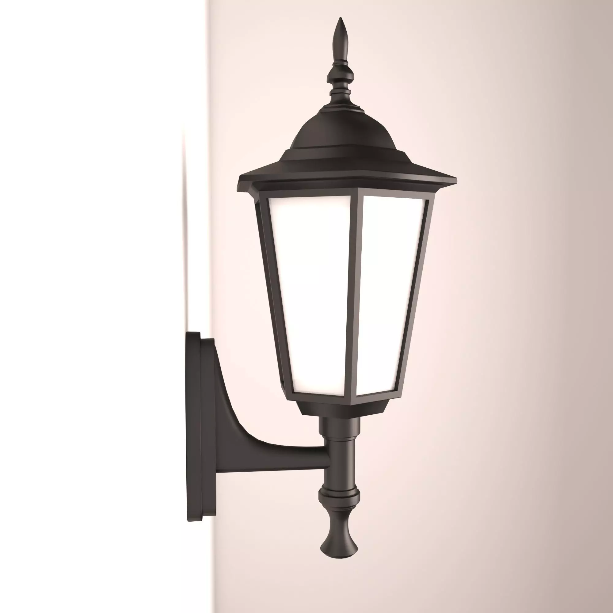 lamp 3d model outdoor 3D model_0