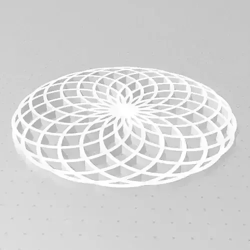 GEOMETRIA SAGRADA - TOROIDES 3D print model