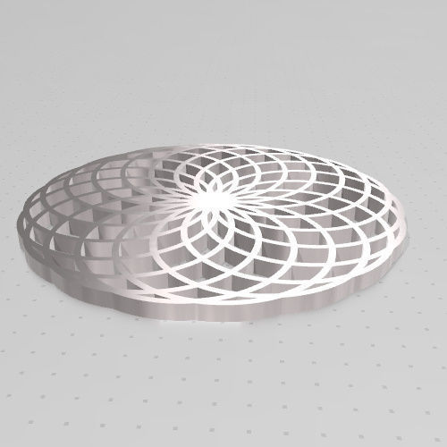 GEOMETRIA SAGRADA - TOROIDES 3D print model_8