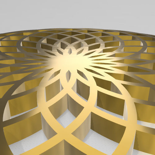 GEOMETRIA SAGRADA - TOROIDES 3D print model_11