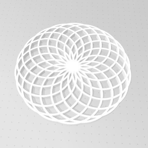 GEOMETRIA SAGRADA - TOROIDES 3D print model_2