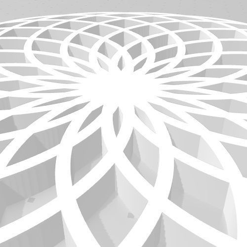 GEOMETRIA SAGRADA - TOROIDES 3D print model_3