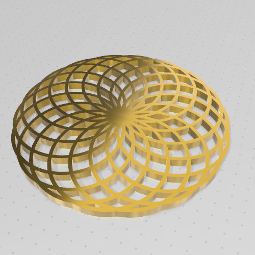 GEOMETRIA SAGRADA - TOROIDES 3D print model_10