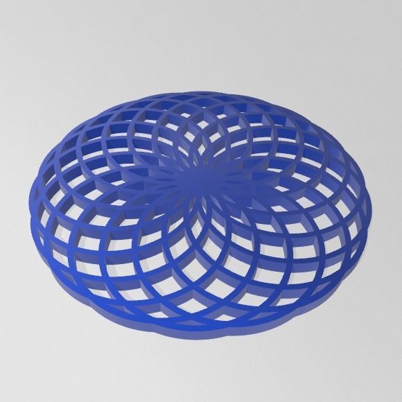 GEOMETRIA SAGRADA - TOROIDES 3D print model_21