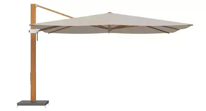 Glatz Aura Sunshade Patio Umbrella 3D model