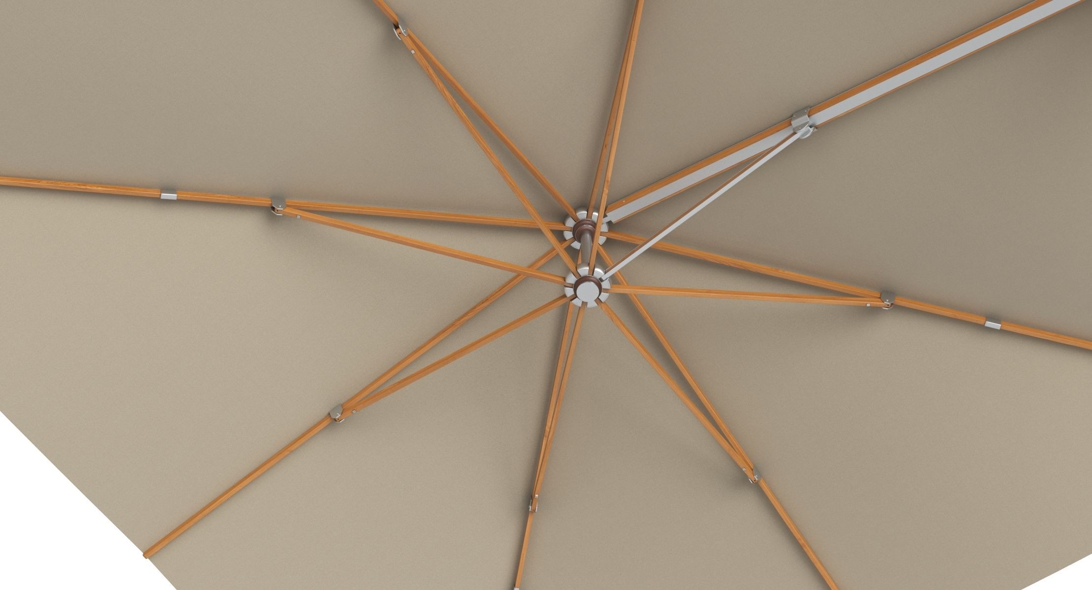 Glatz Aura Sunshade Patio Umbrella 3D model_5