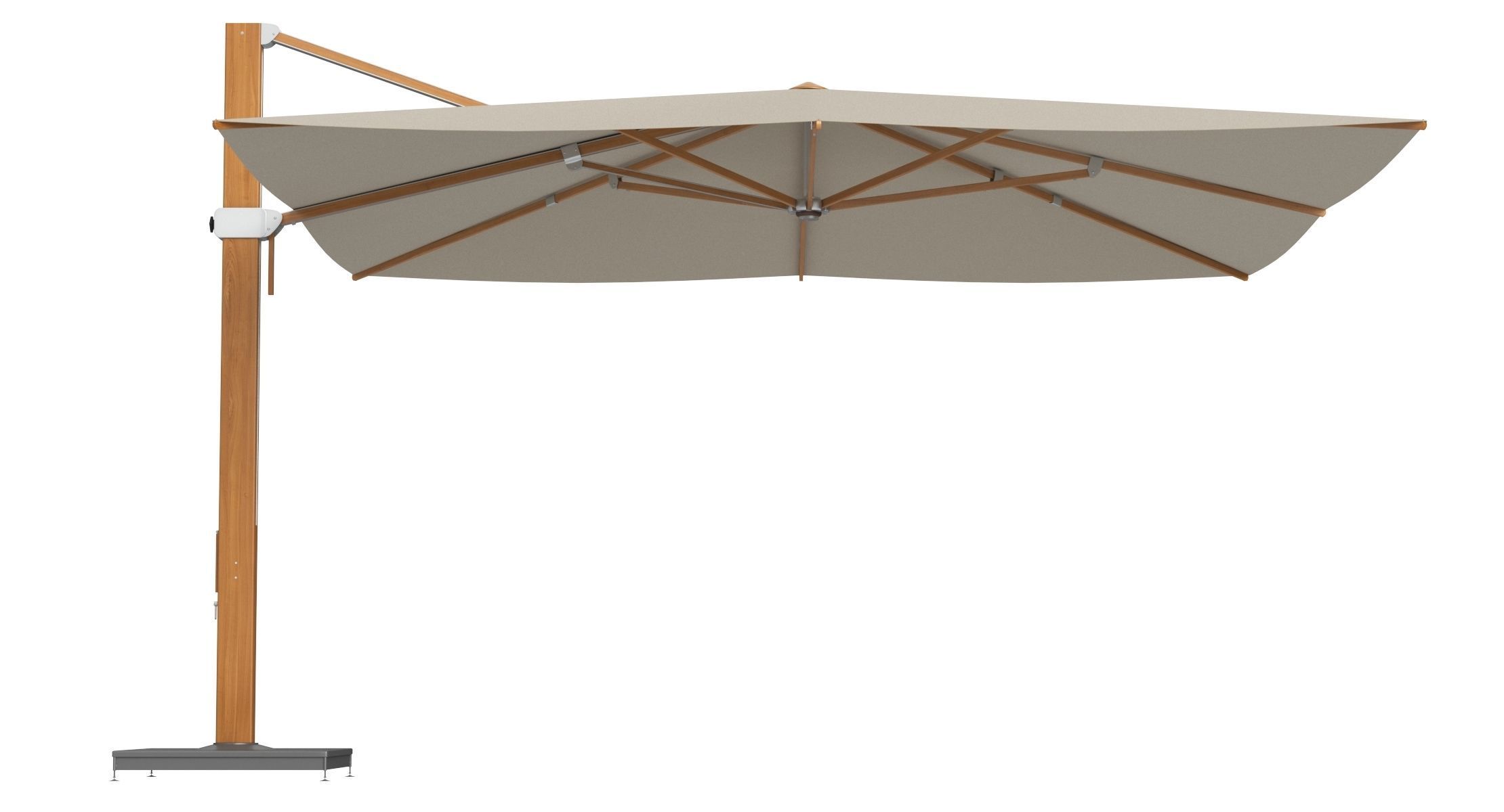 Glatz Aura Sunshade Patio Umbrella 3D model_2