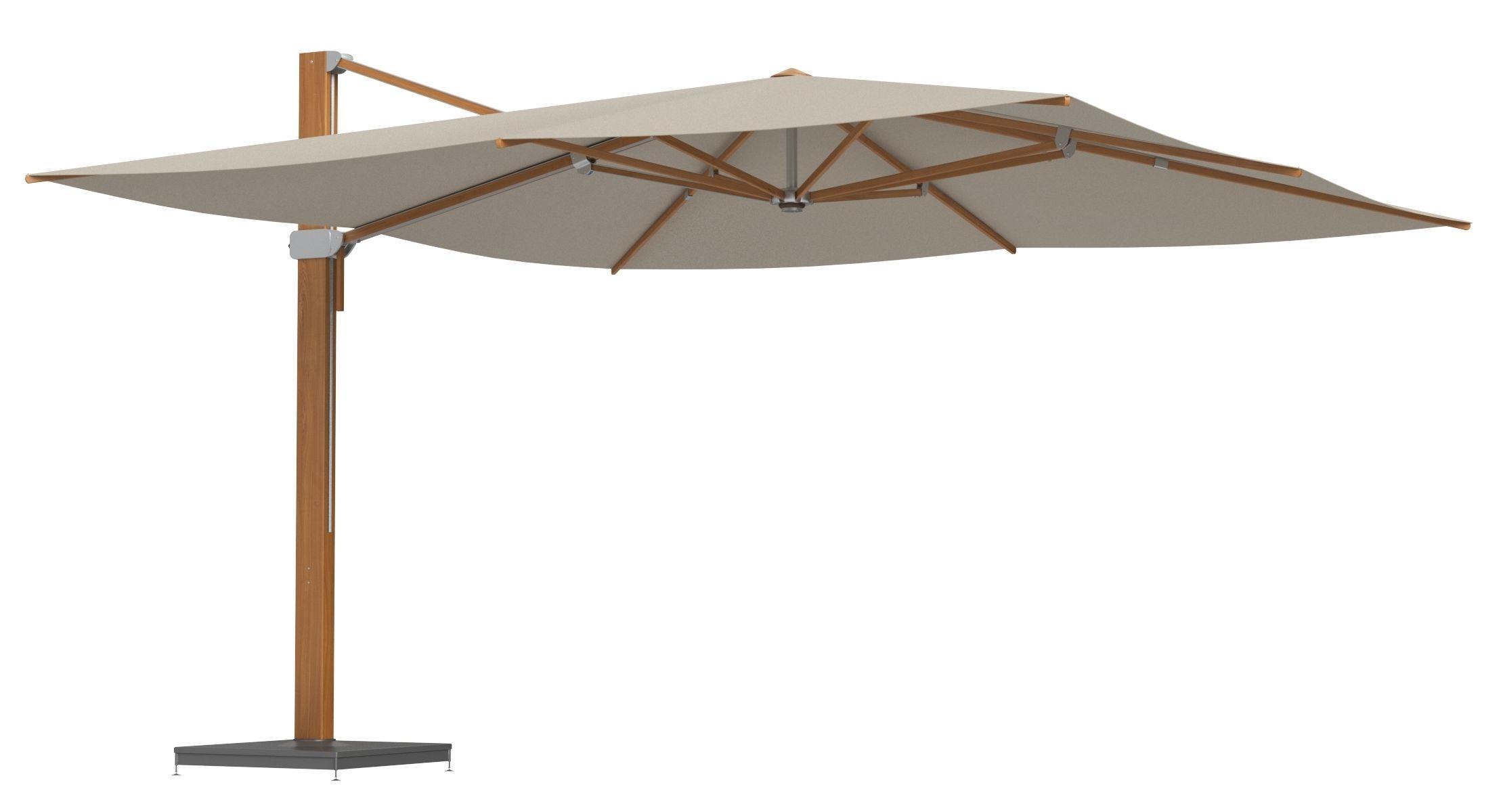 Glatz Aura Sunshade Patio Umbrella 3D model_6