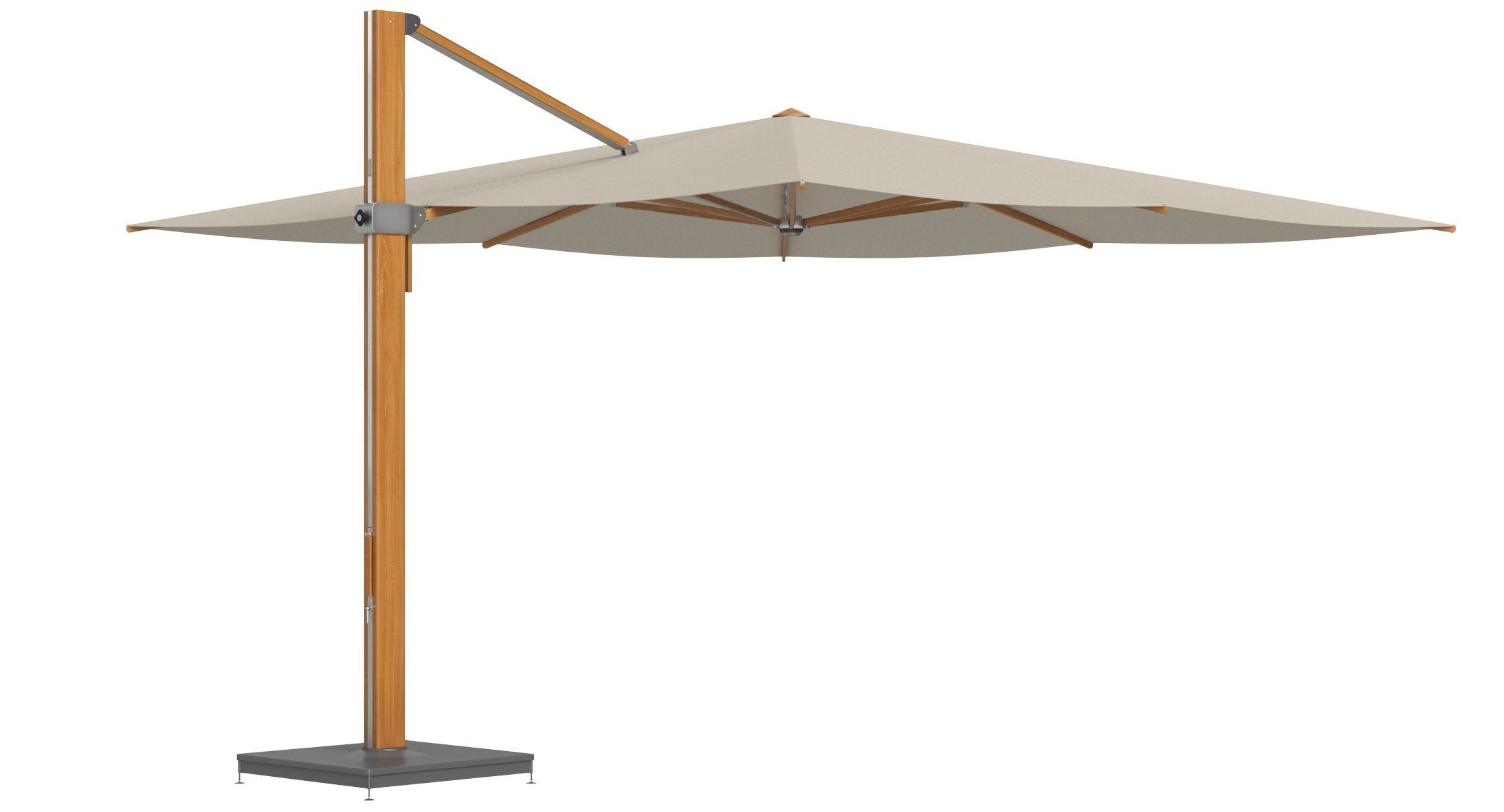 Glatz Aura Sunshade Patio Umbrella 3D model_1