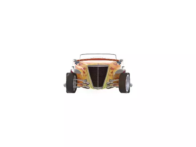 Vintage Formula RaceCar Class 3D Vehicle Low Poly and Game Ready