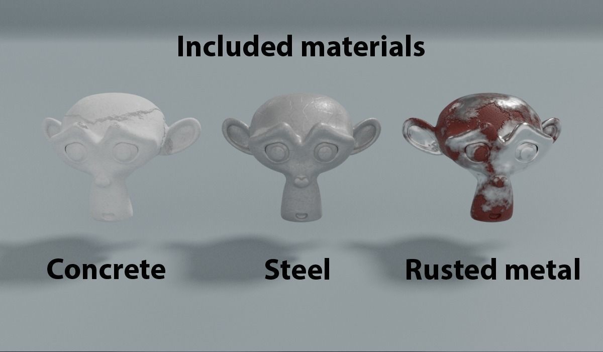 Canal segments Low-poly 3D model_1