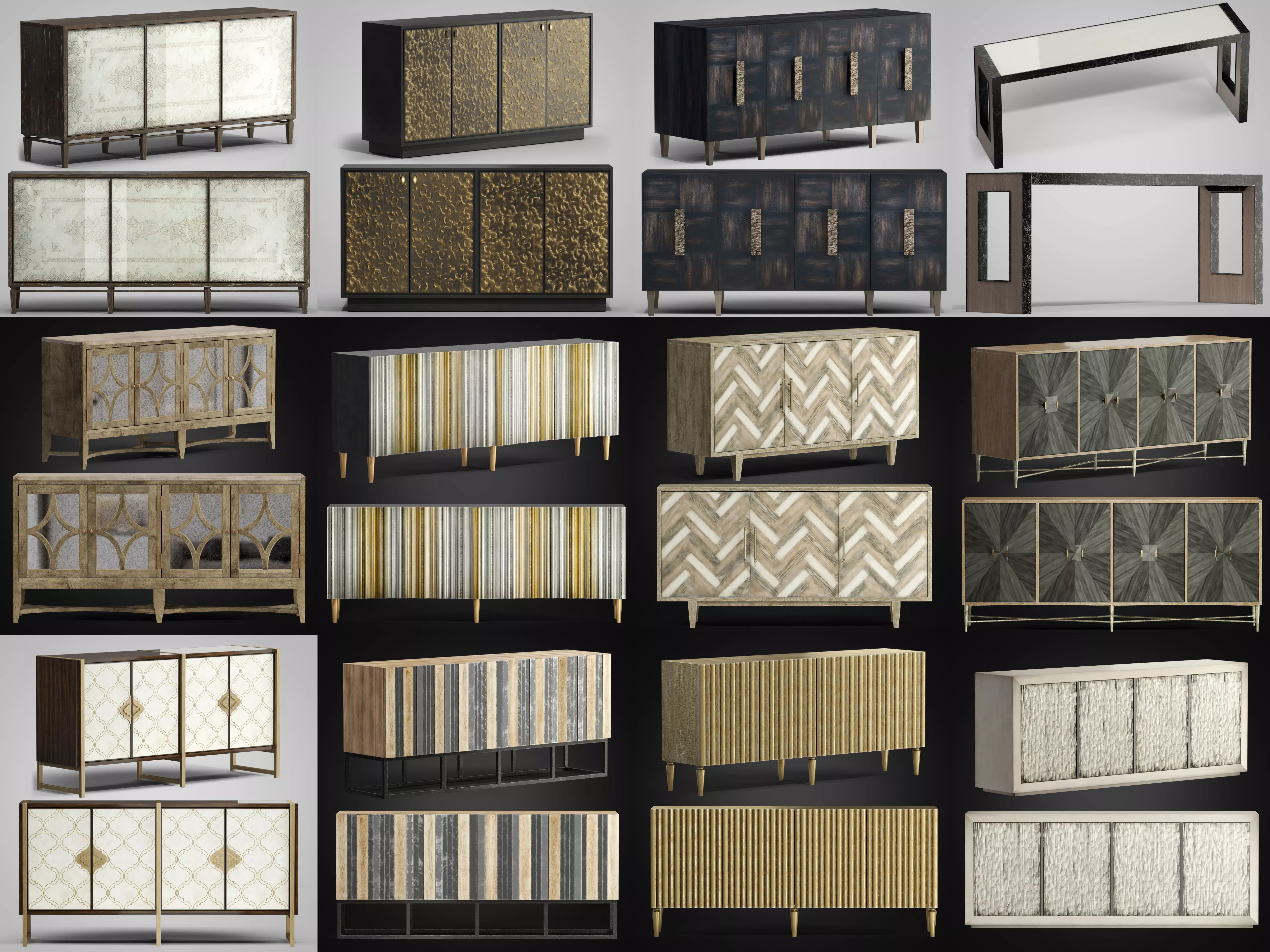 Furniture Sideboard and Chest of drawer Collection 02 _0