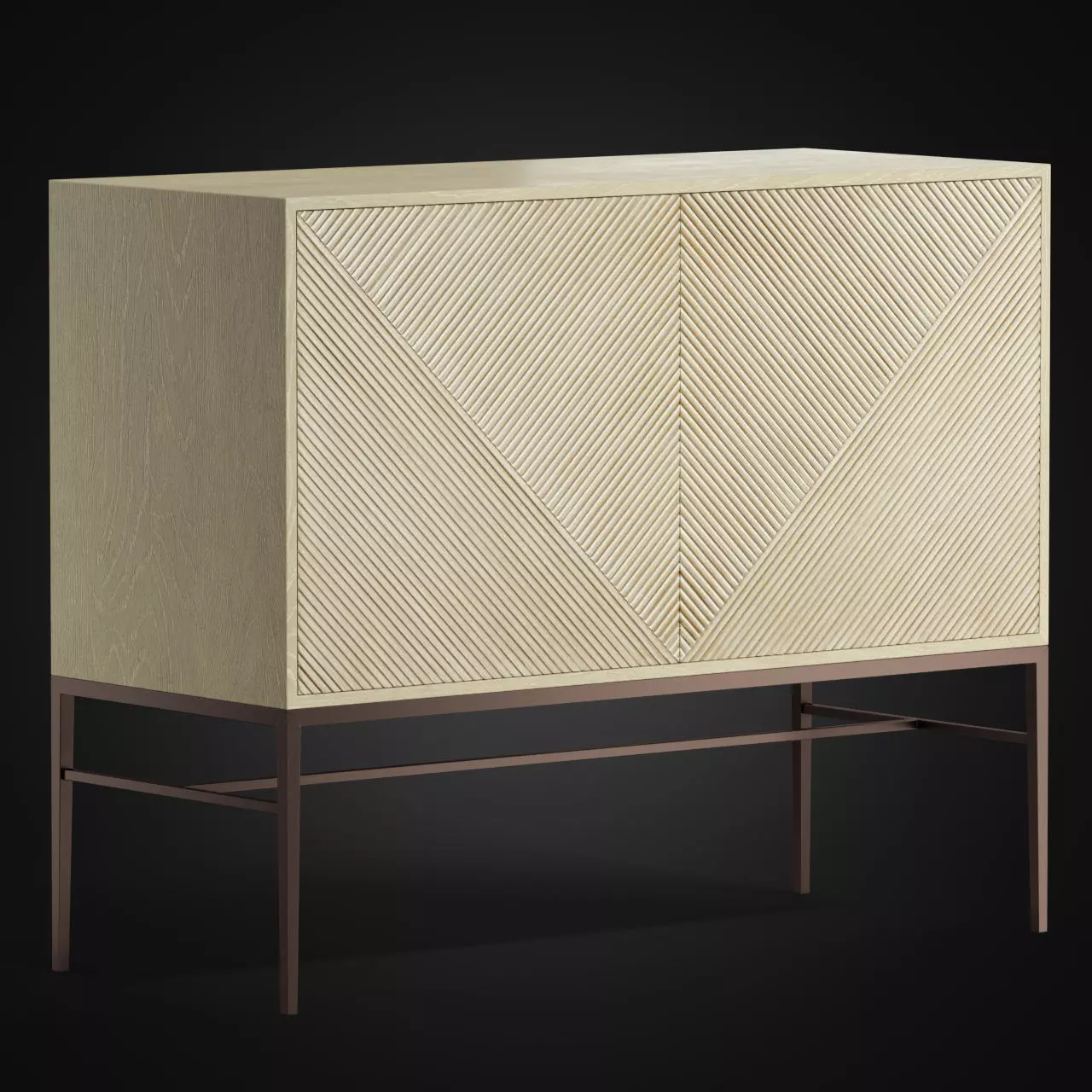 Cascade Credenza 3D model_0