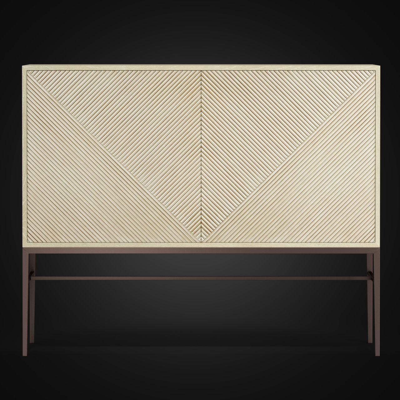 Cascade Credenza 3D model_1