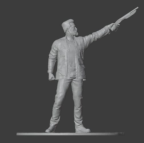 Terminator Arnold Schwarzenegger 3D print model