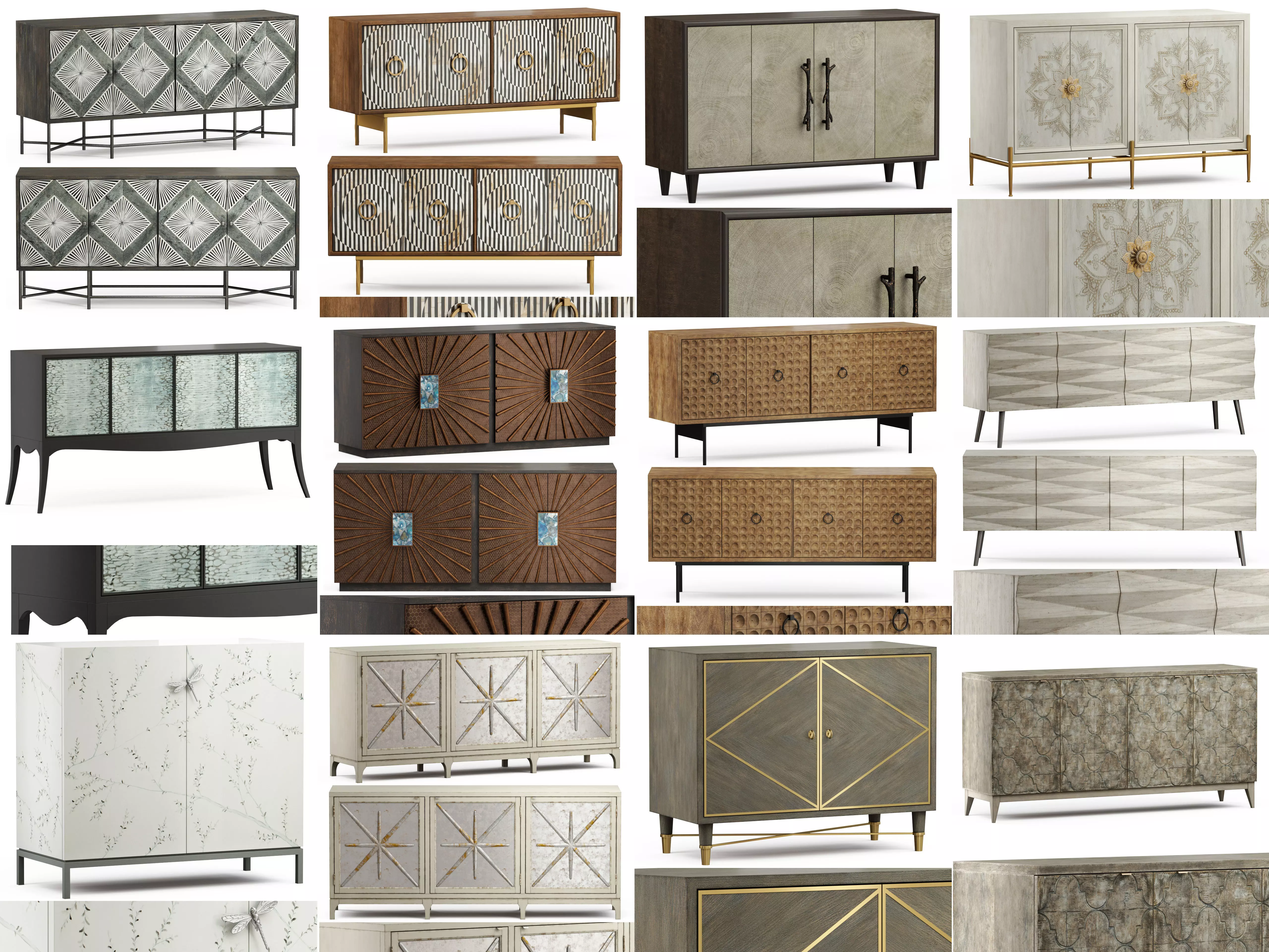 Furniture Sideboard and Chest of drawer Collection 04 _0