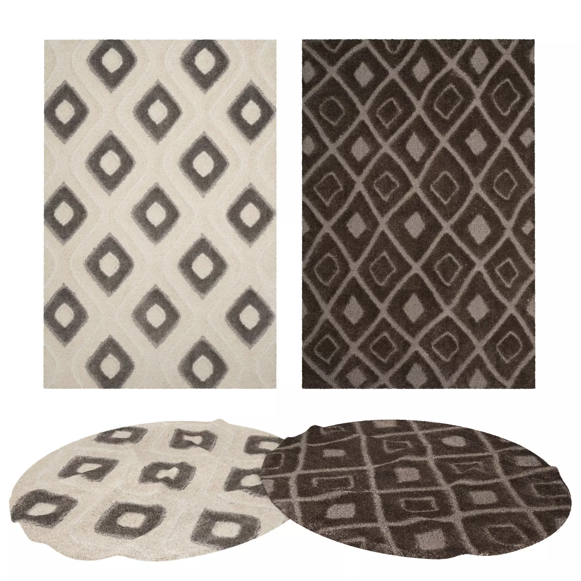 Rugs No 298 Low-poly 3D model_0