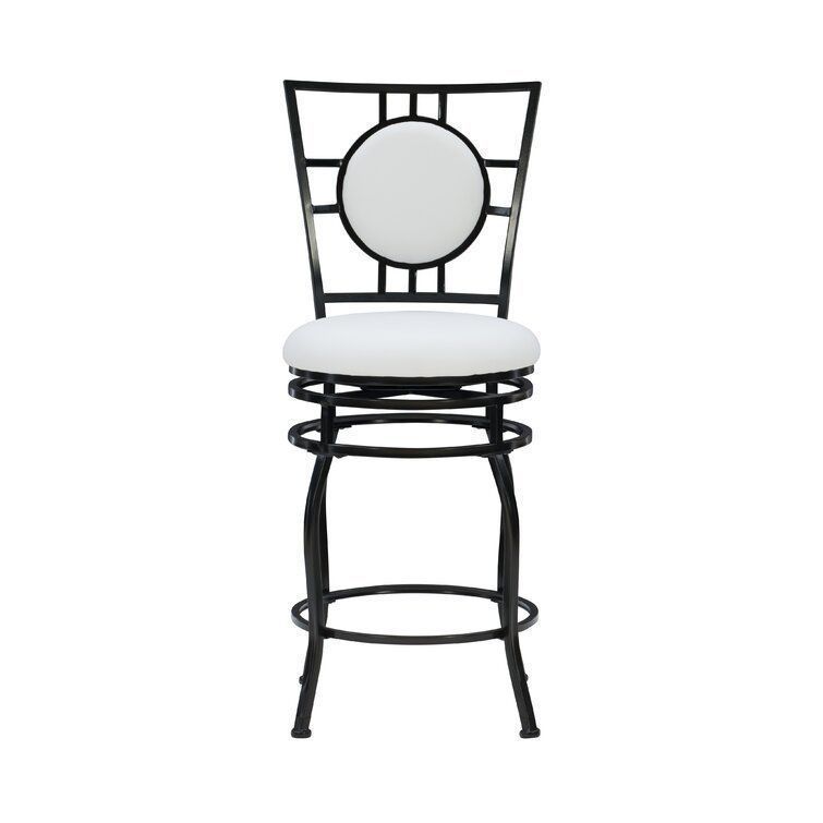 Vinciguerra Medieval Counter Stool Iron Tall Chair 3D model_10