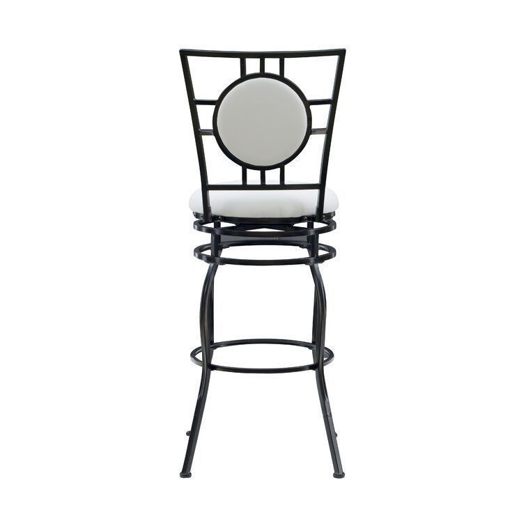 Vinciguerra Medieval Counter Stool Iron Tall Chair 3D model_9