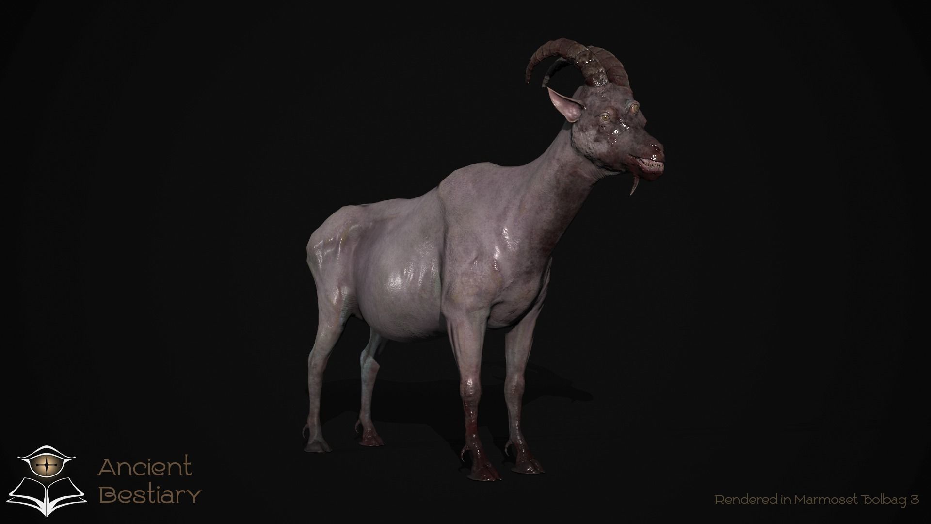 Horror Beasts Pack 3D Model Collection_16