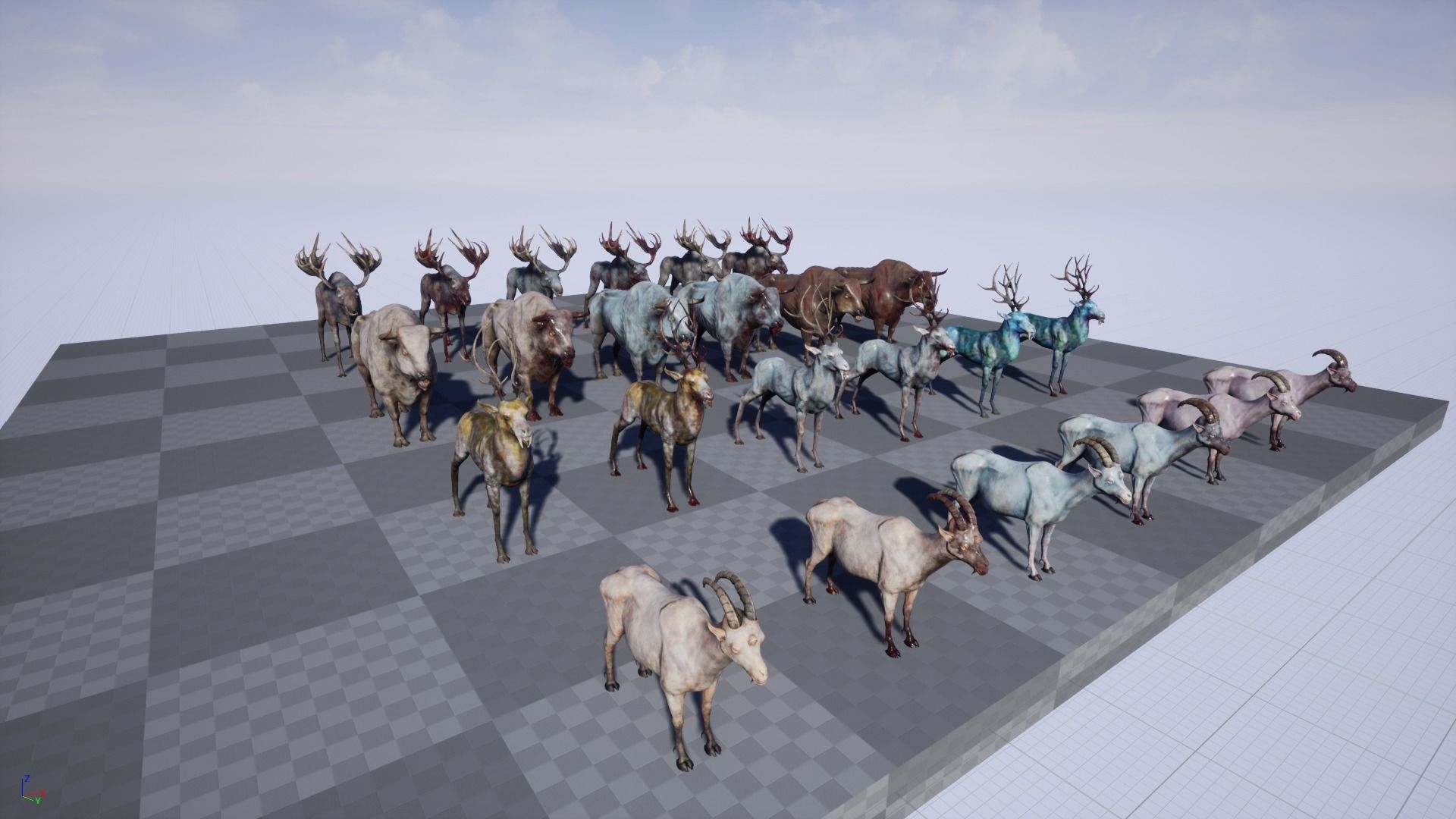 Horror Beasts Pack 3D Model Collection_45