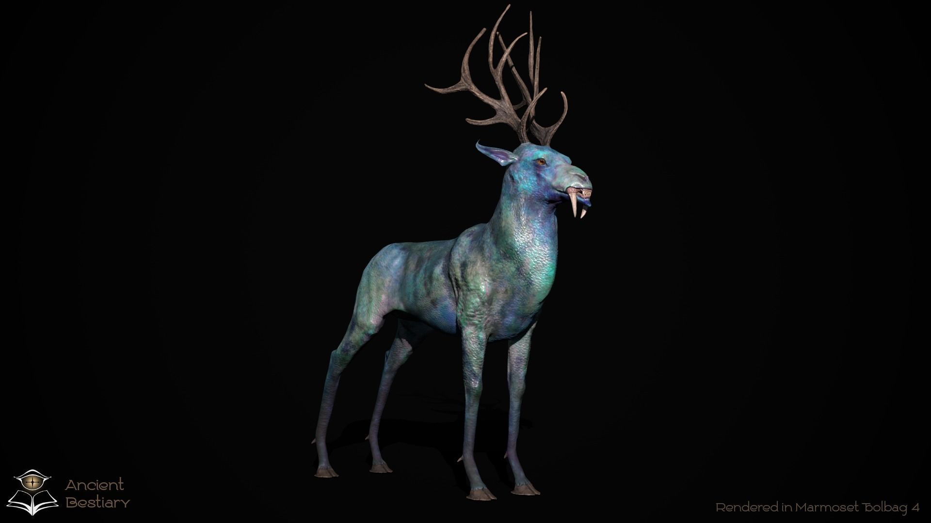 Horror Beasts Pack 3D Model Collection_33