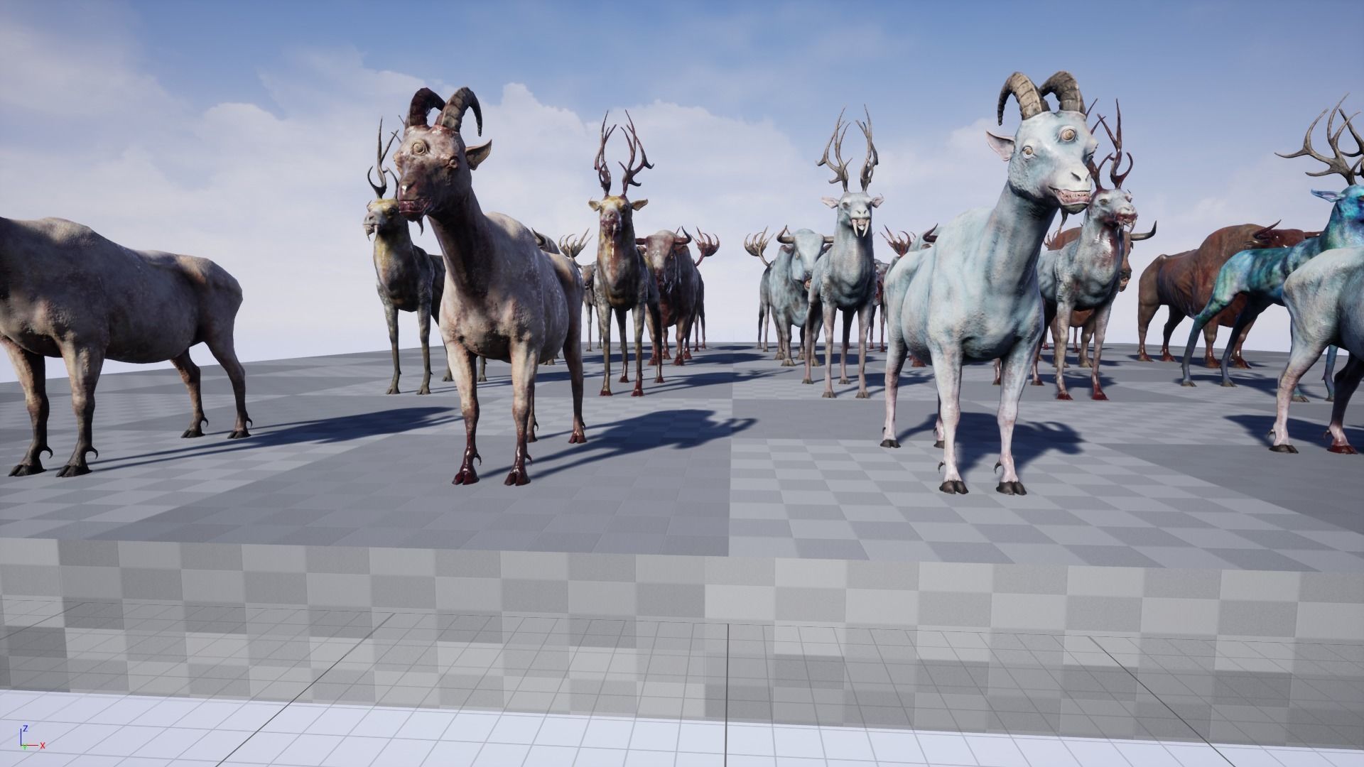 Horror Beasts Pack 3D Model Collection_46