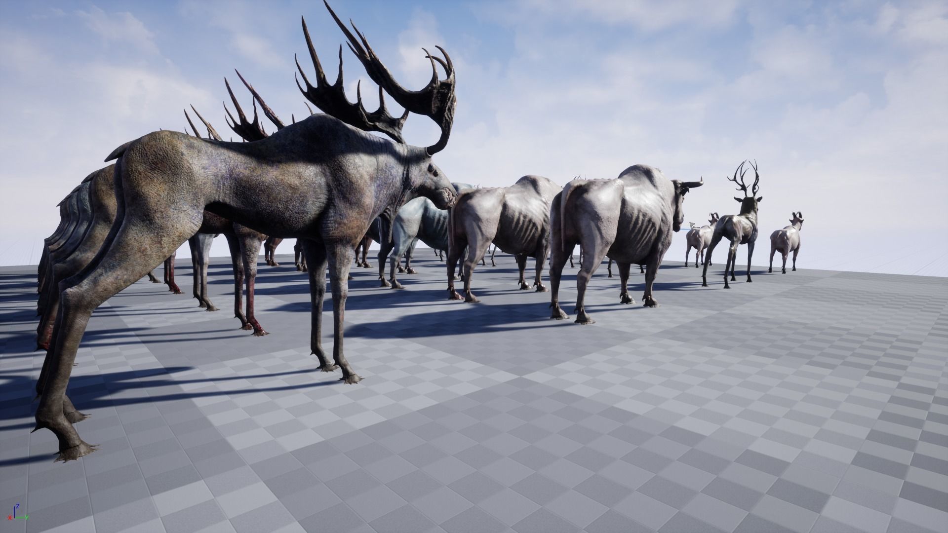 Horror Beasts Pack 3D Model Collection_47