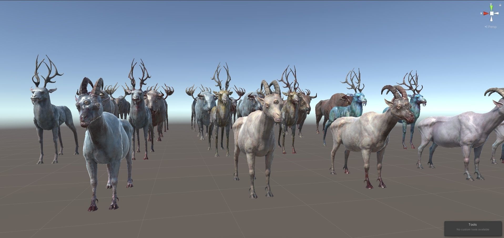 Horror Beasts Pack 3D Model Collection_41