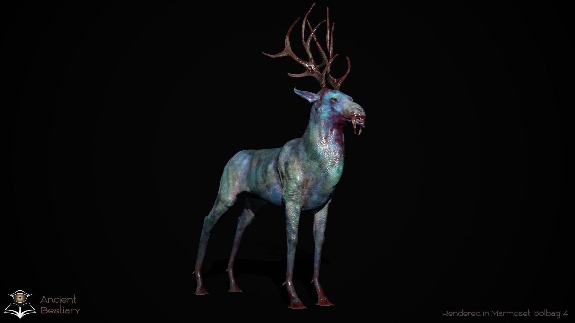 Horror Beasts Pack 3D Model Collection_34