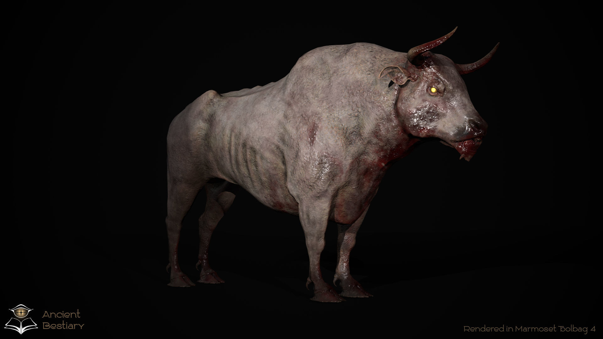 Horror Beasts Pack 3D Model Collection_11