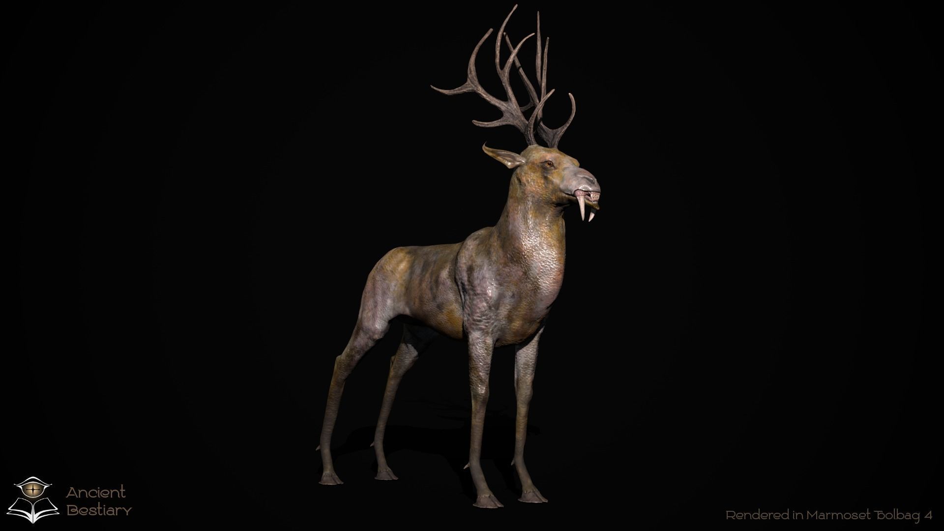 Horror Beasts Pack 3D Model Collection_31