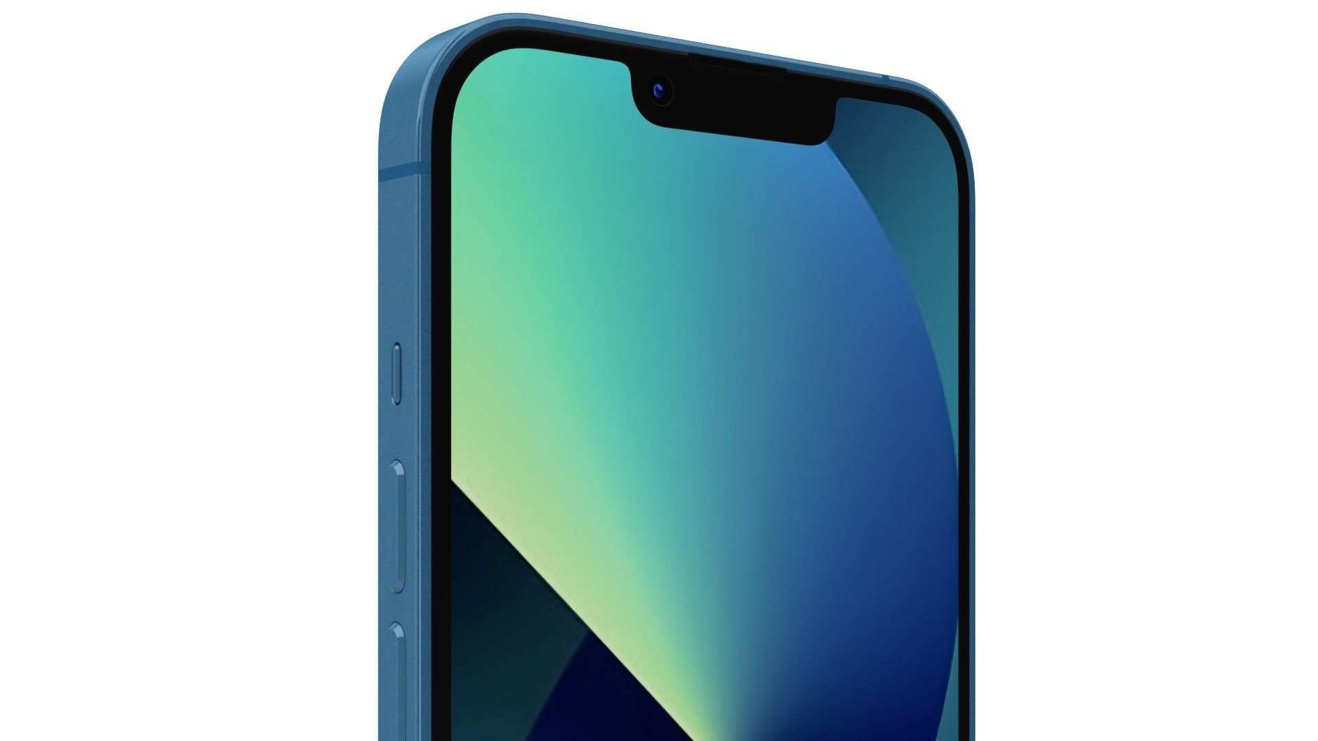 Apple iPhone 13 Blue In Official Color 3D model 3D model_9