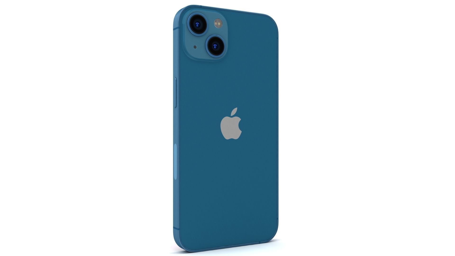 Apple iPhone 13 Blue In Official Color 3D model 3D model_2