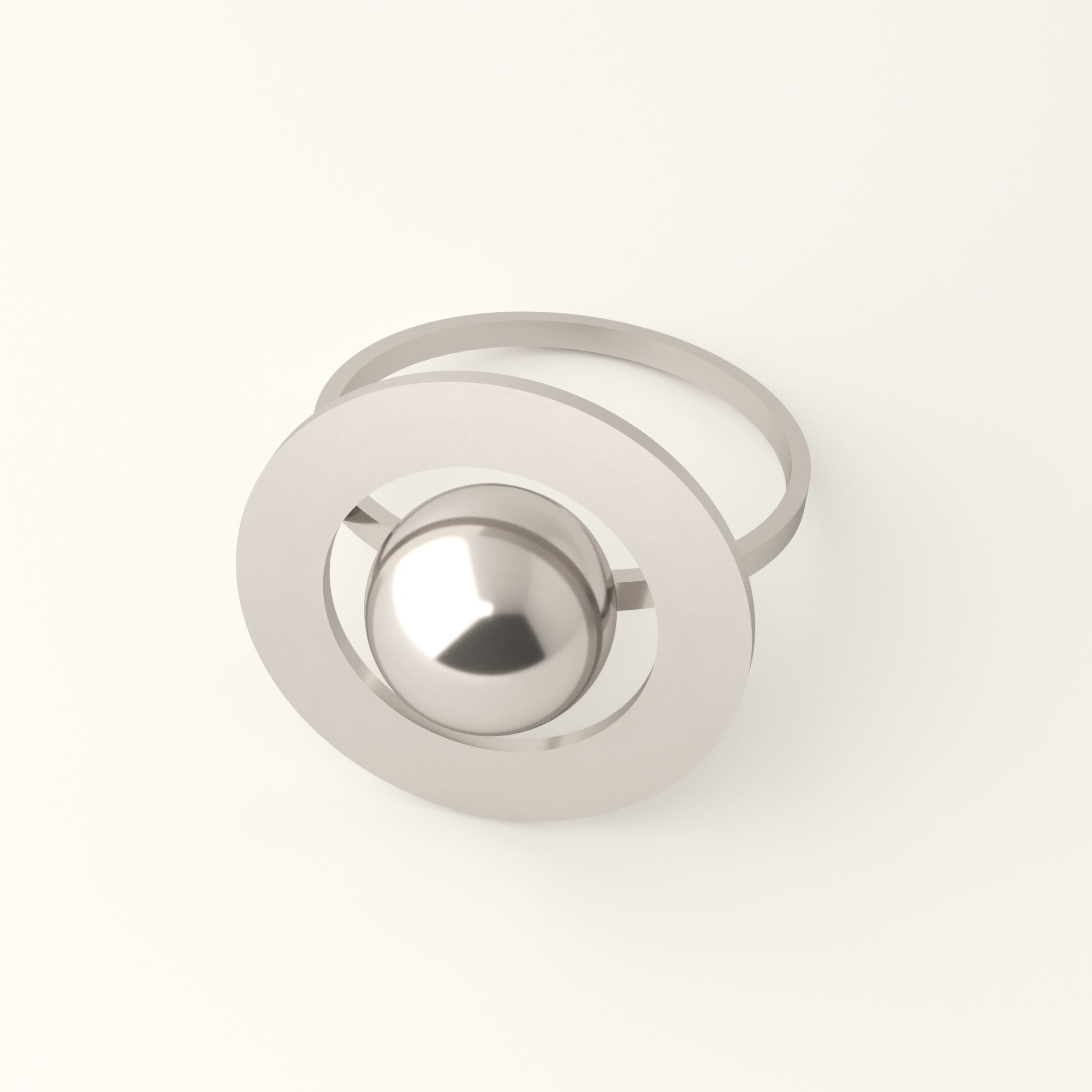 Planet ring 3D print model_2