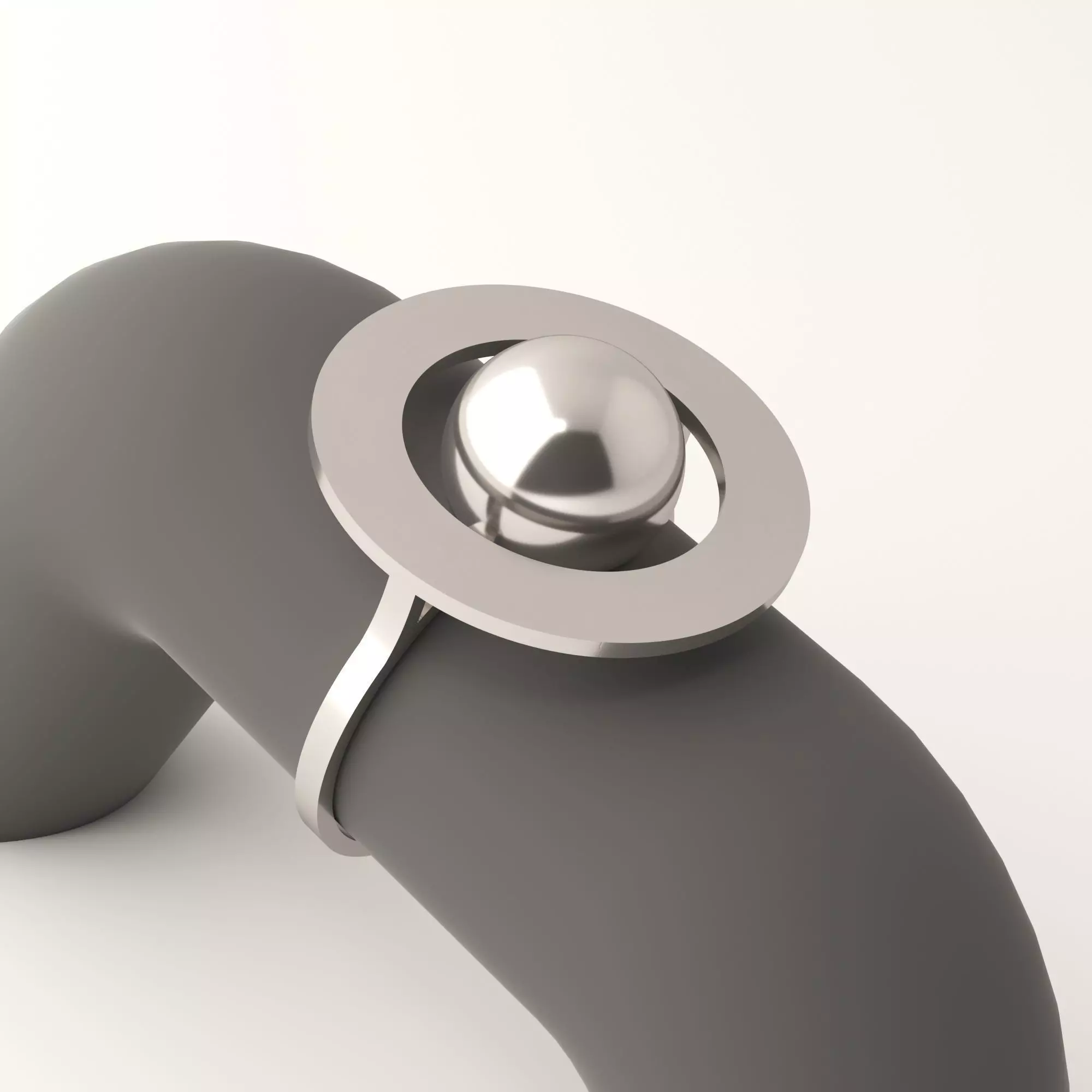 Planet ring 3D print model_0