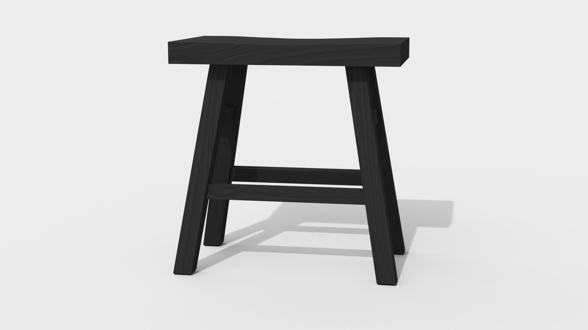 Leiden Charcoal Stool Low-poly 3D model_25