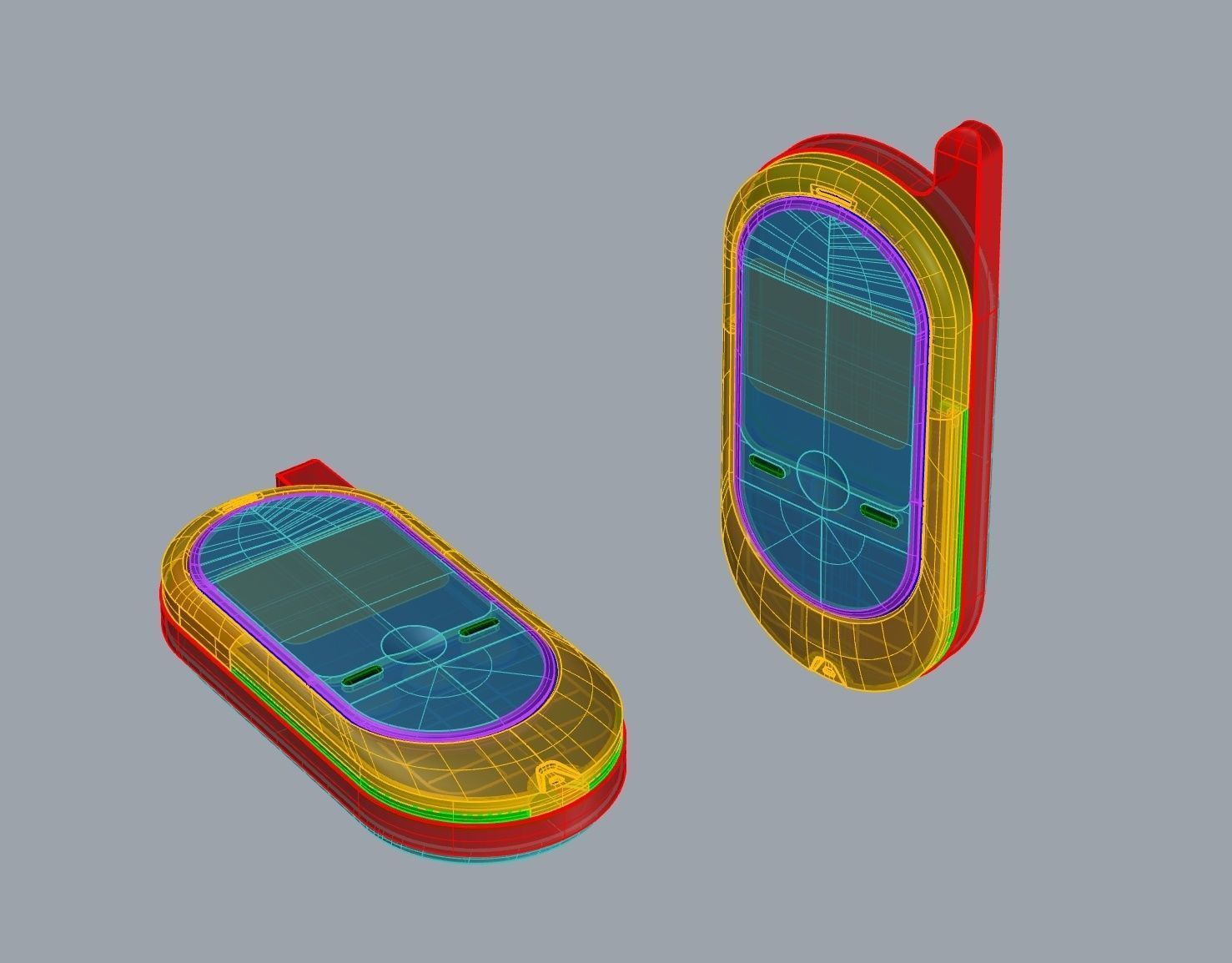 Mobile Phone Smart phone Design 3D print model_3